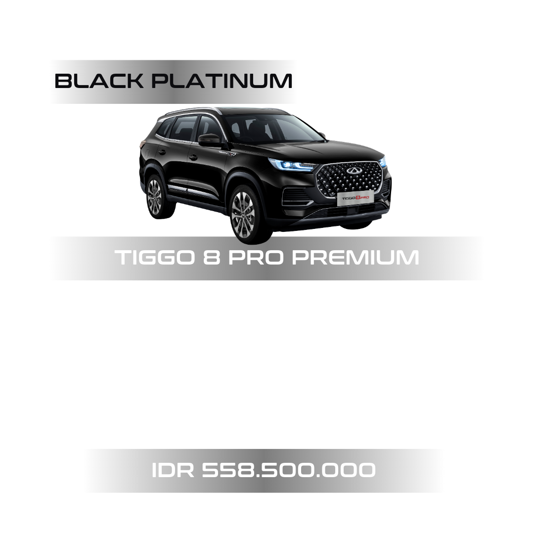 TIGGO 8 PRO COLOR OPTIONS