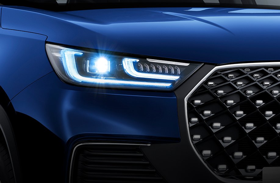 Full LED Headlamp with Auto Leveling